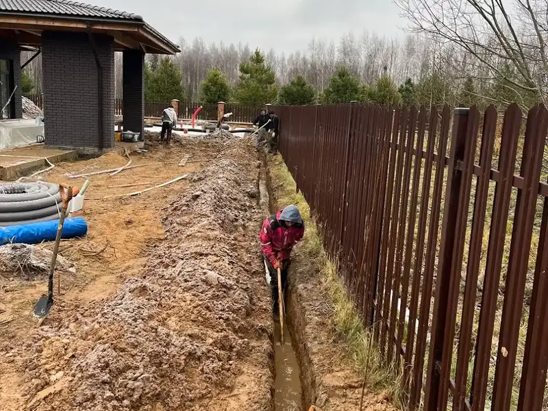 Поверхностный дренаж для отвода дождевой воды